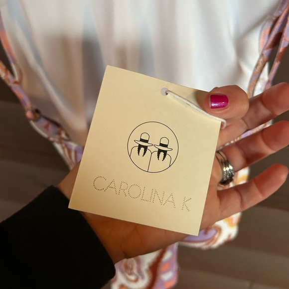 NWT Caroline K Free People Slip One Piece Size M - Picture 4 of 7